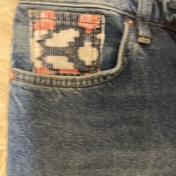 New Free  People women’s Rocky Mountain straight leg jeans size 24 NWOT - Picture 10 of 11